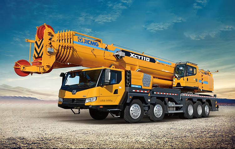 تأجير رافعة متحركة 110 طن