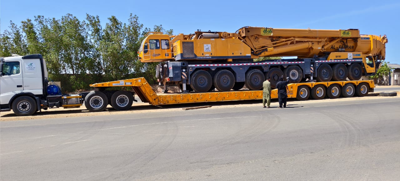 تأجير رافعة متحركة 500 طن